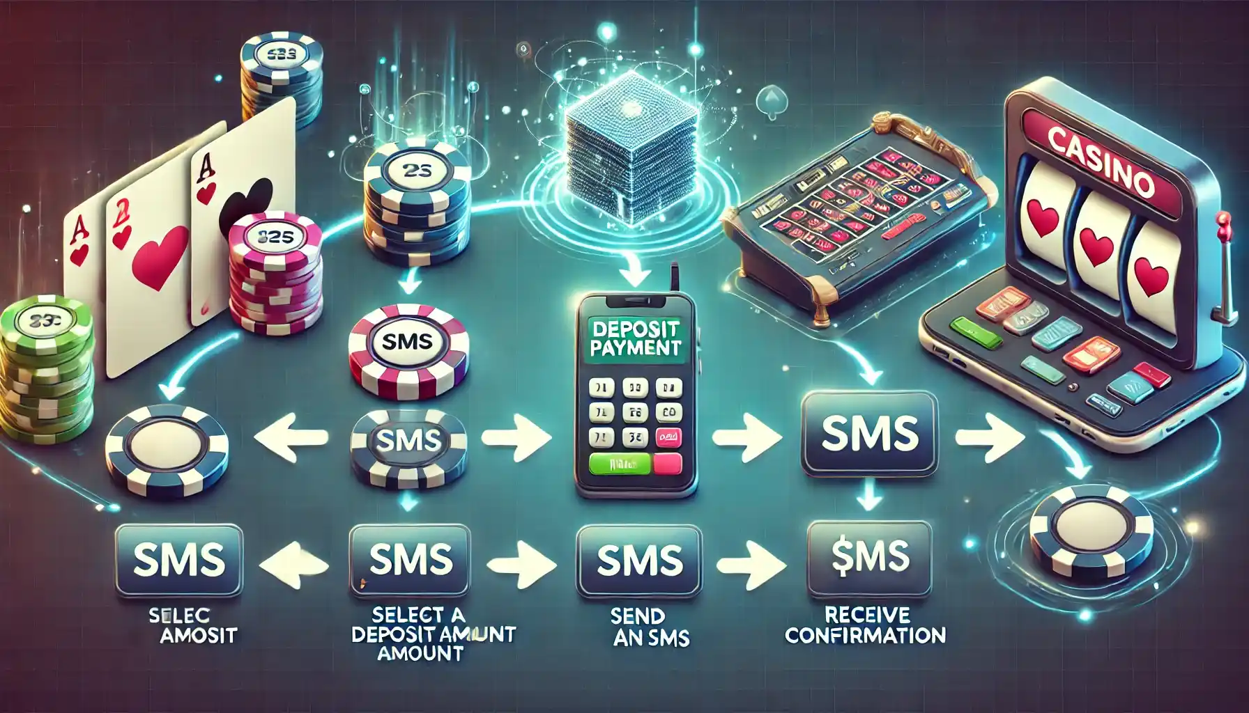 Neteller SMS deposit